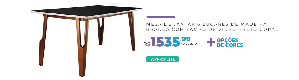 Gopal Branca Tampo Preto