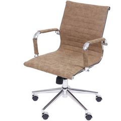 Cadeira-Horizon-Escritorio-Baixa-Retro-Castanho-Or-Design
