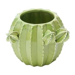 Vaso-de-Ceramica-Verde-10cm-Cactos-Prestige