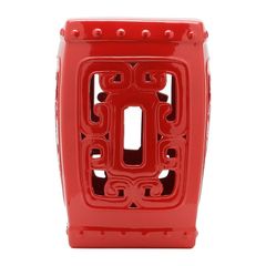 Puff-de-Ceramica-Vermelho-Garden-Stool-Prestige-1