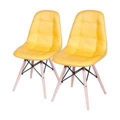 kit-2-cadeiras-eames-botone-amarela