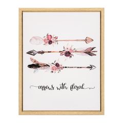 Quadro-Decorativo-Branco-com-Moldura-40x50cm-Arrows-7896-Mart