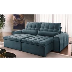 Sofa-Retratil-e-Reclinavel-3-Lugares-Azul-210m-Bayonne---Ambiente