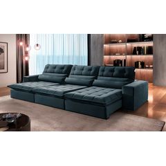 Sofa-Retratil-e-Reclinavel-5-Lugares-Azul-320m-Renzo---Ambiente