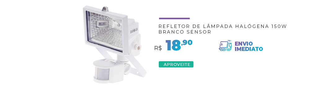 Refletor Branco Sensor